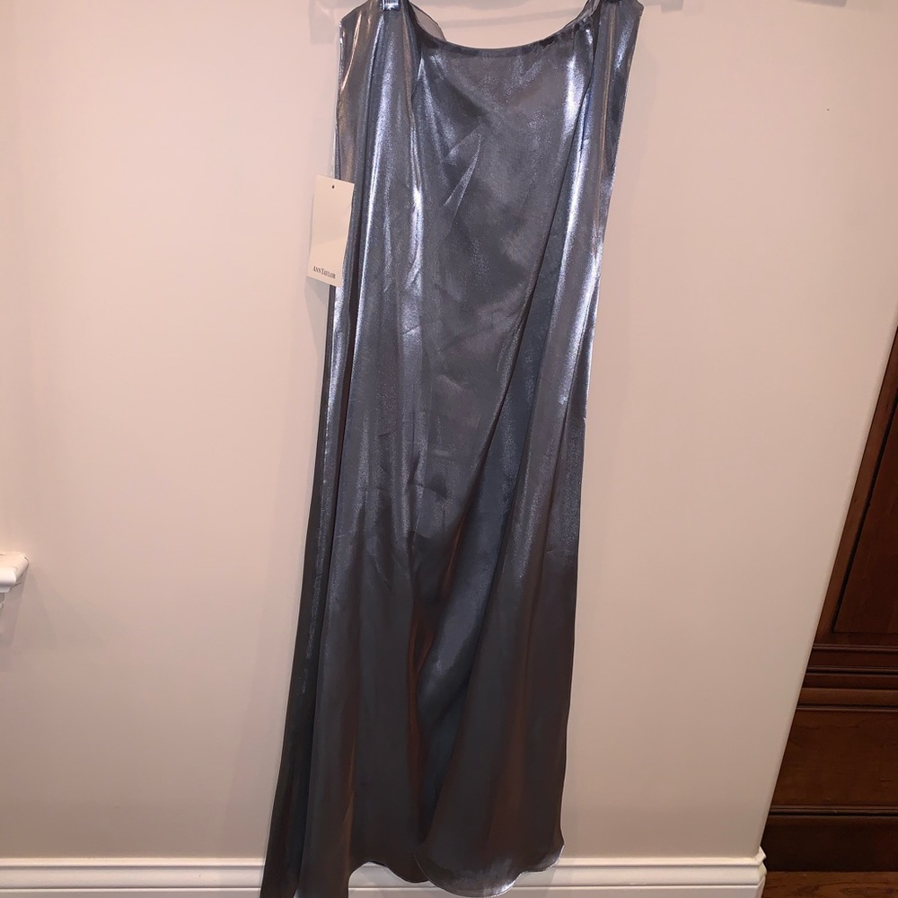 Silver skirt